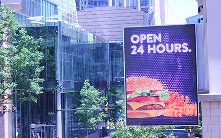 Mpled Digital signage led display screen wall