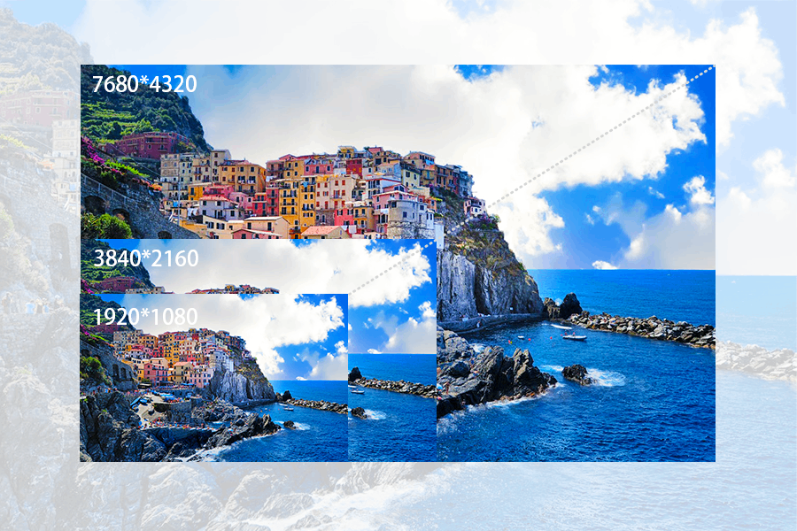 MPLED 2k 4k 8k LED Display wall screen video