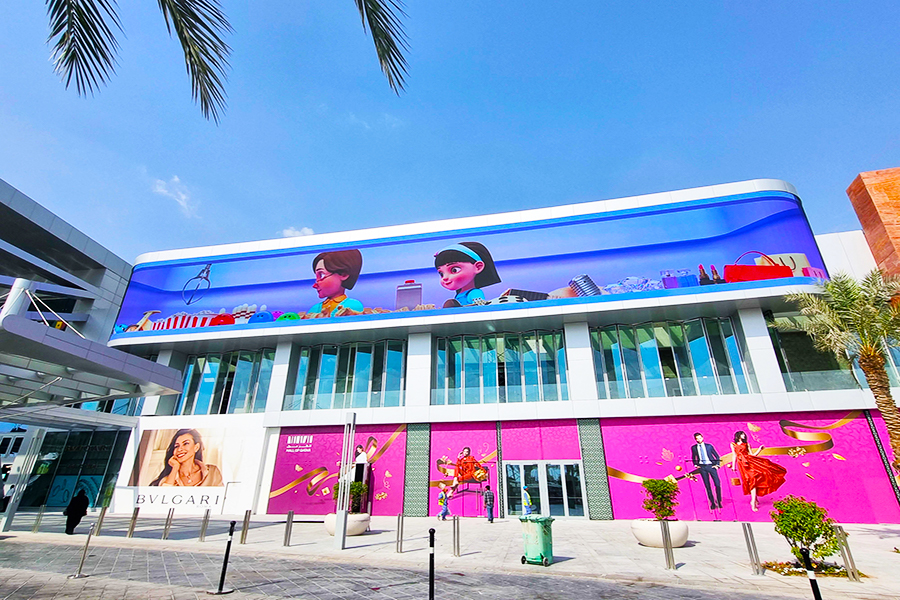 MPLED Wow 3D immersive experience LED Display wall screen outdoor led display