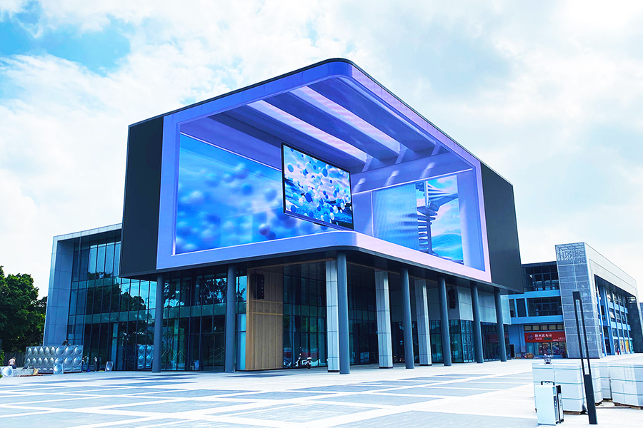 MPLED High Brightness LED Display wall screen naked-3d display