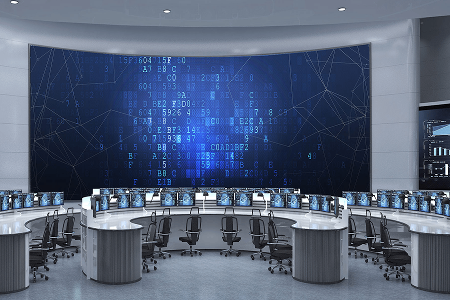 MPLED Visual full link management LED Display wall screen video