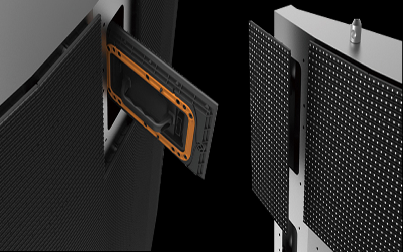 MPLED Front and rear maintenance display wall screen