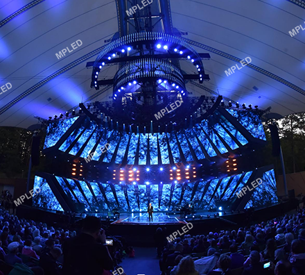 MPLED P3.91 outdoor music Festival LED Display