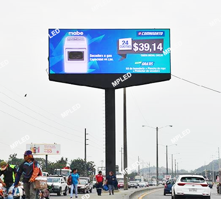 MPLED 3 Sides P10 LED Outdoor Digital Signage LED Display