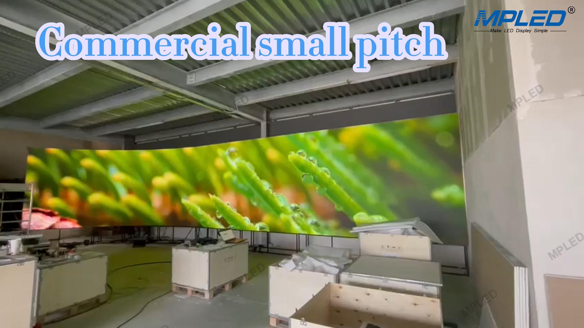 MPLED Small spacing display LED wall screen