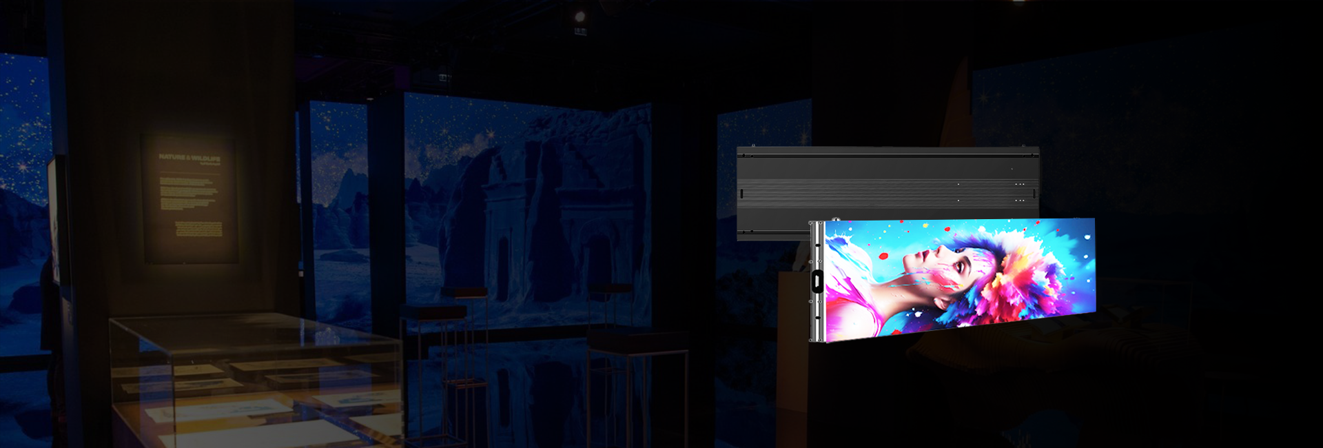 MPLED WS indoor led display wall screen